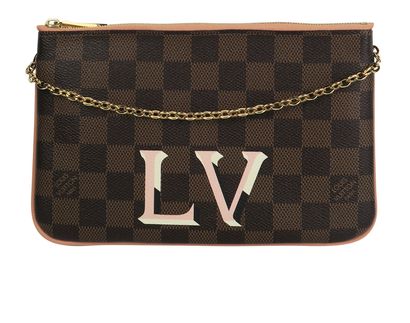 Double Zip Pochette, front view